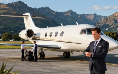 Luxury Private Jet Charters to Queenstown with Privé